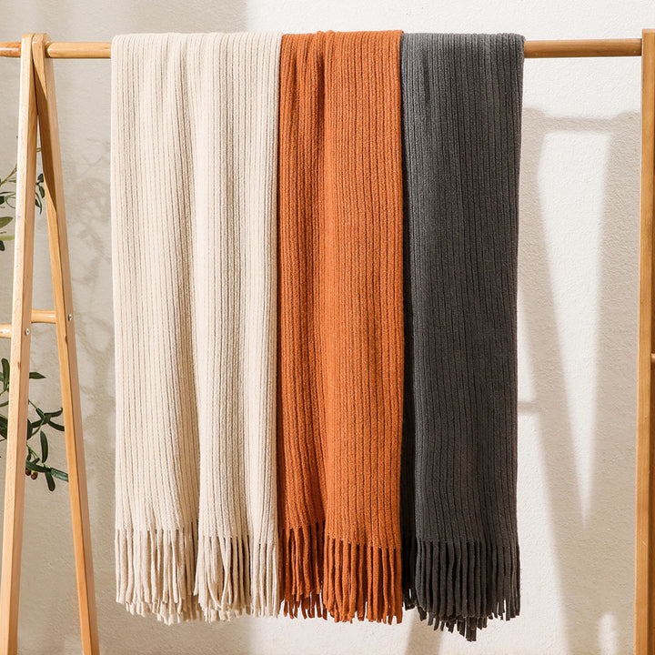 Ladies cozy knit blanket Stornfield
