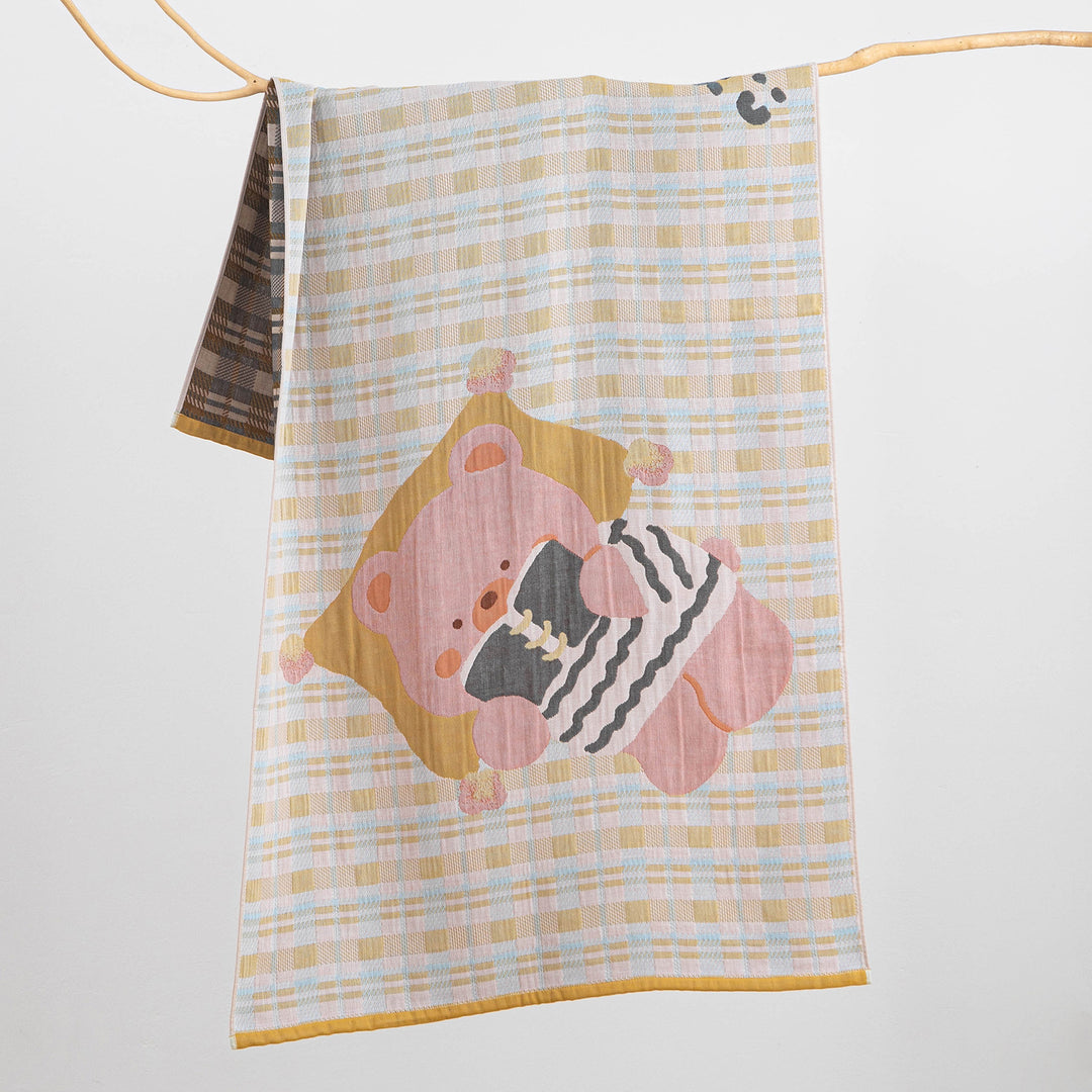 Women's cuddly cloth with processed bear motif Stornfield