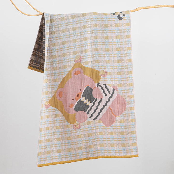 Women's cuddly cloth with processed bear motif Stornfield