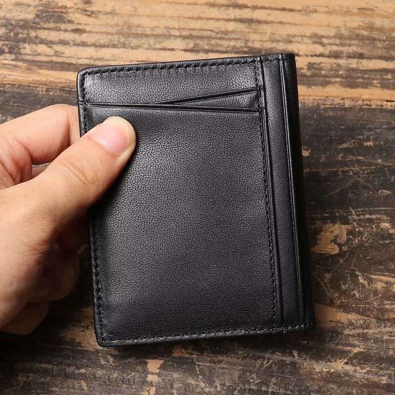 Premium Leather Minimalist Cardholder