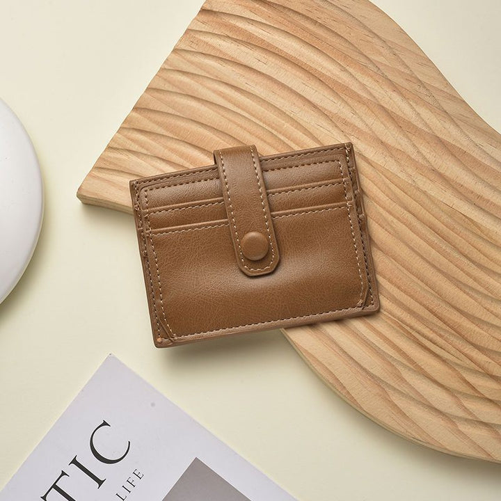 Minimalist Leather Card Holder Stornfield