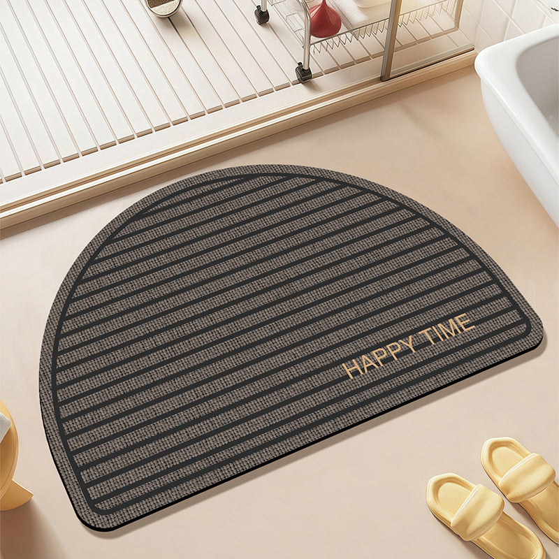 Cloud-Shaped Plush Bath Mat