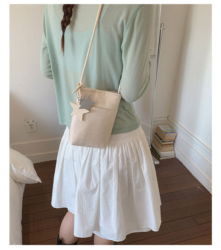 Fashionable shoulder bag with braided shoulder strap Stornfield