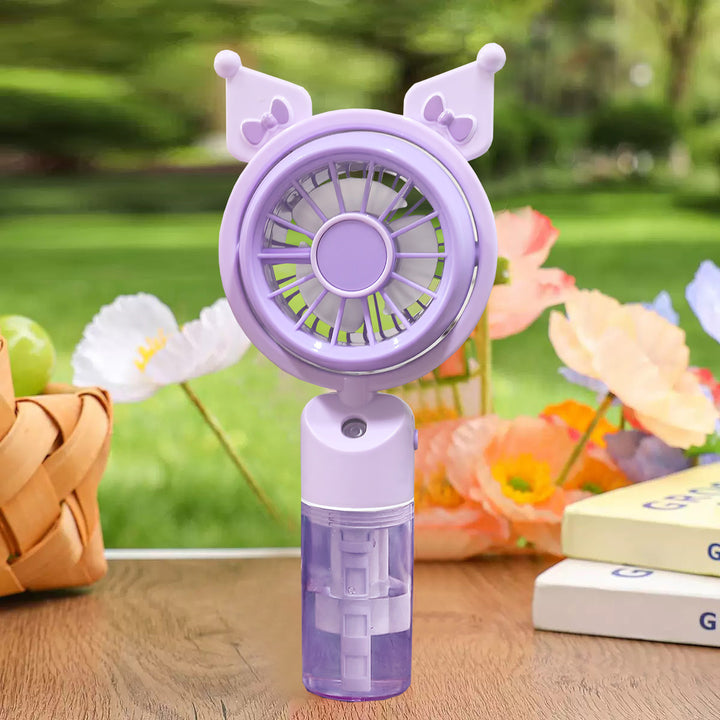 Ladies portable mini fan with spray function Stornfield