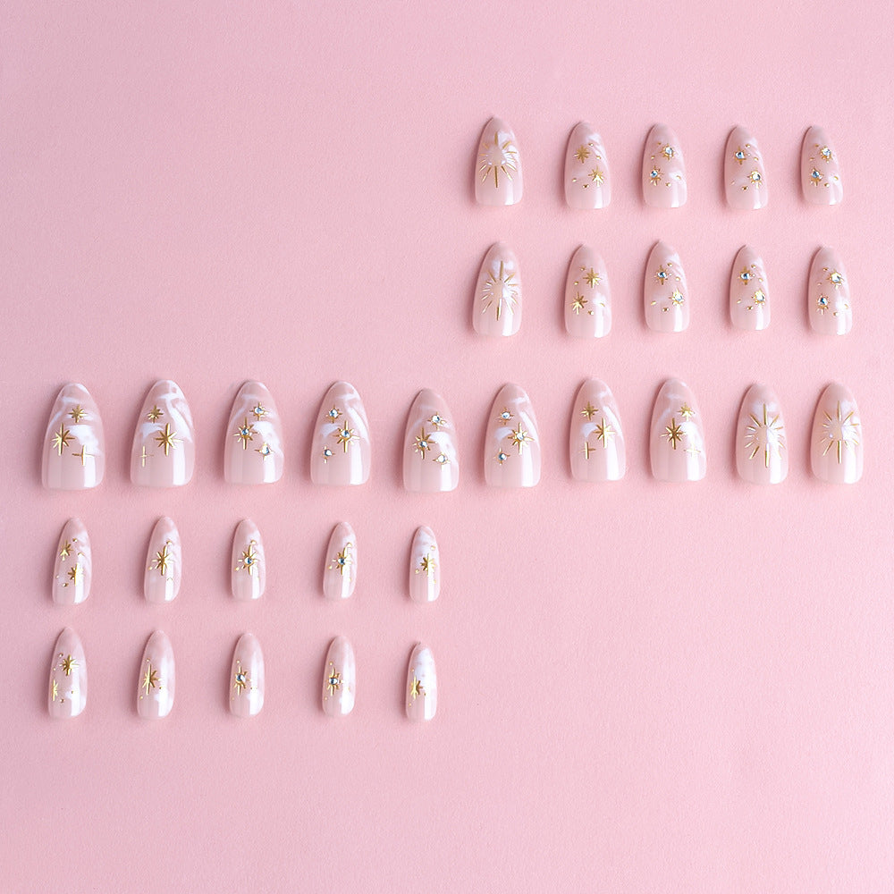 Decorative Nail Art Set with Luxury Metallic Accents Stornfield