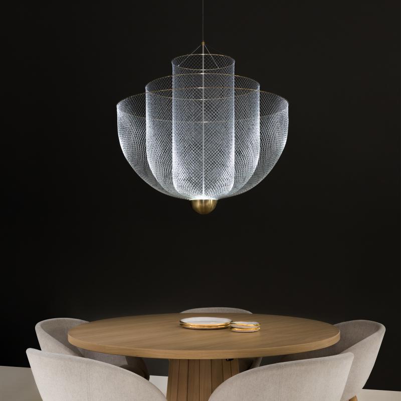 Modern Mesh Pendant Light Fixture
