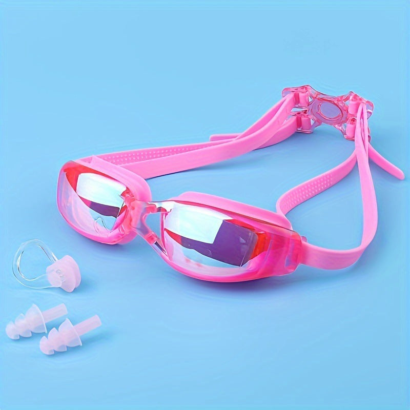 Swimming goggles with ergonomic design and adjustable head strap Stornfield