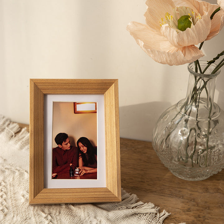 Elegant Wooden Photo Frame for Wall Display