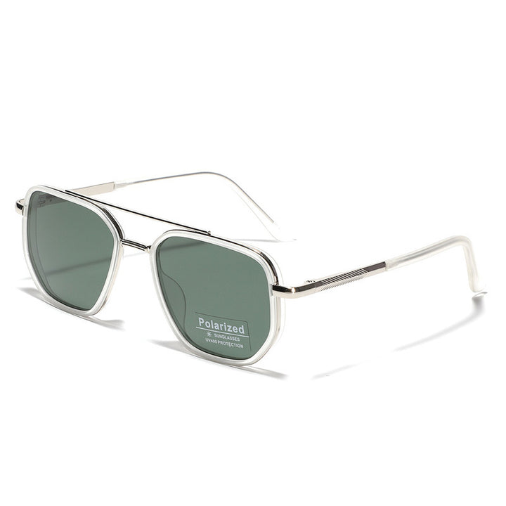 Women's Square Sunglasses with Polarized Lenses and Elegant Metal Frame Stornfield
