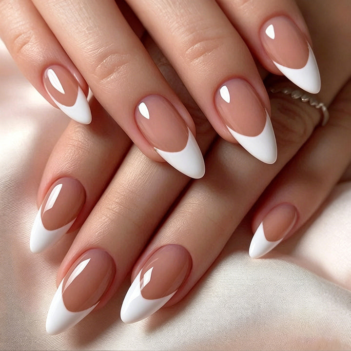 Stylish artificial nails with elegant tips Stornfield