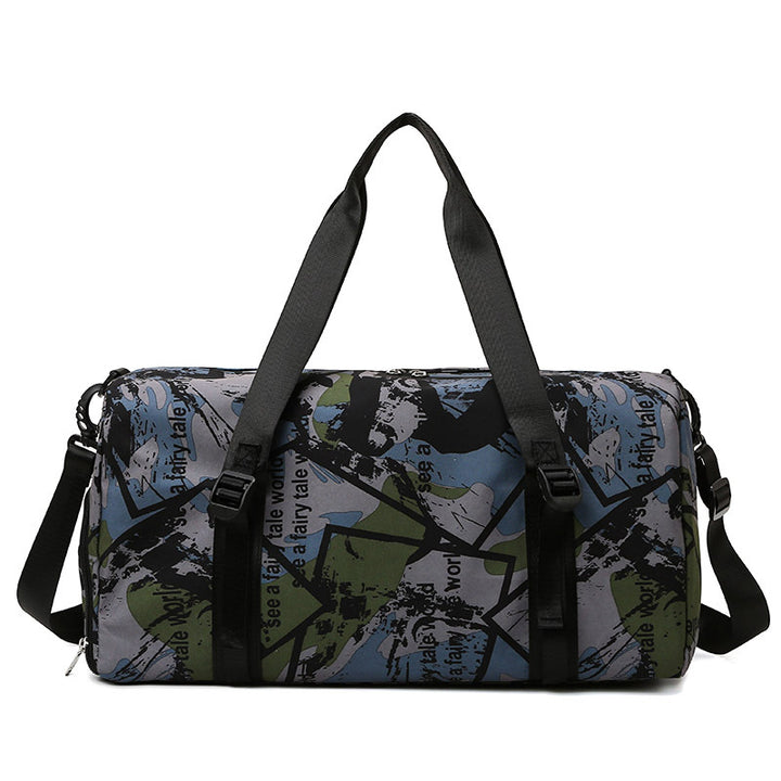 Spacious Artist-Inspired Gym Duffle Bag Stornfield