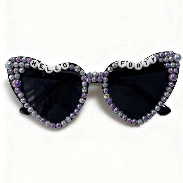 Glamorous Heart-Shaped Bridal Sunglasses Stornfield