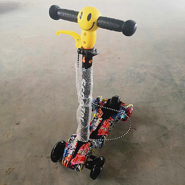 LED-Illuminated Trick Scooter Stornfield