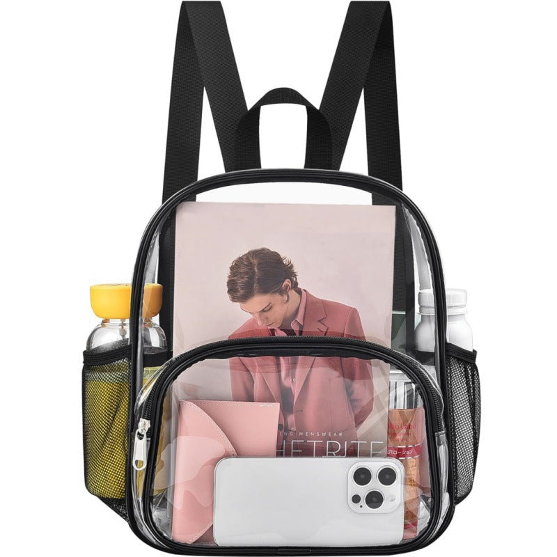 Unisex transparent comfort backpack Stornfield