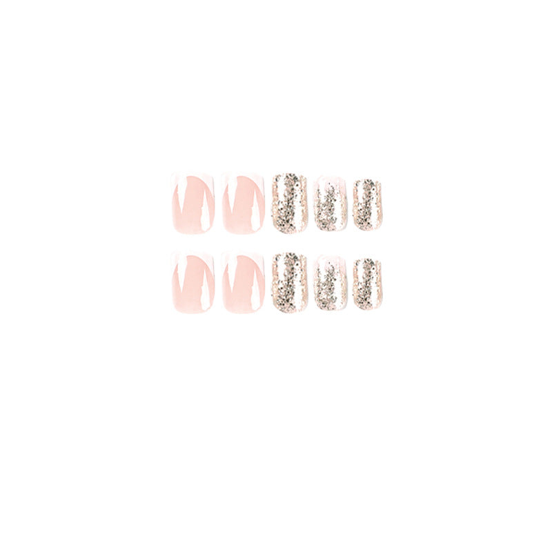 Sparkling nail art with glitter accents Stornfield