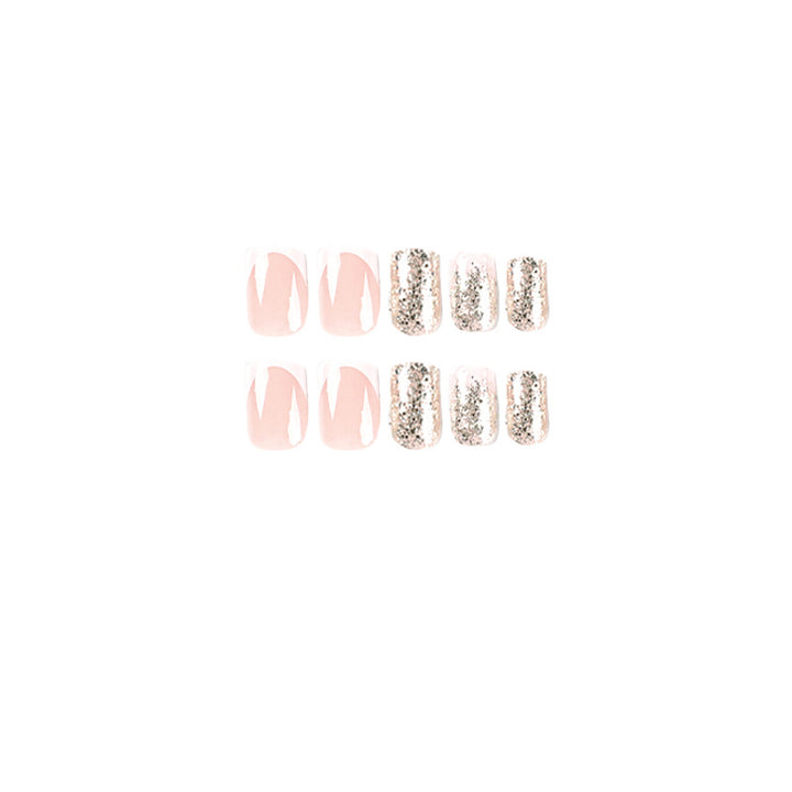 Sparkling nail art with glitter accents Stornfield
