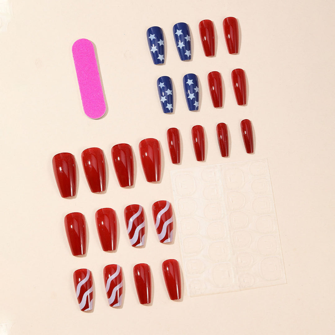 Patriotic Nail Art Kit Stornfield