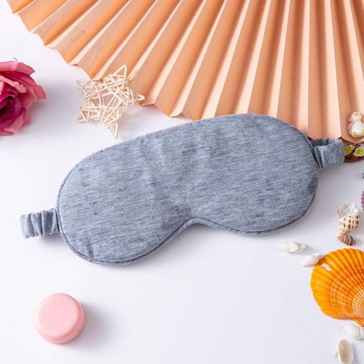 Women's lightweight cotton sleep mask with ergonomic padding and elastic comfort band Stornfield