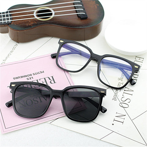Women's fashionable oversized sunglasses with square frame and UV protection Stornfield