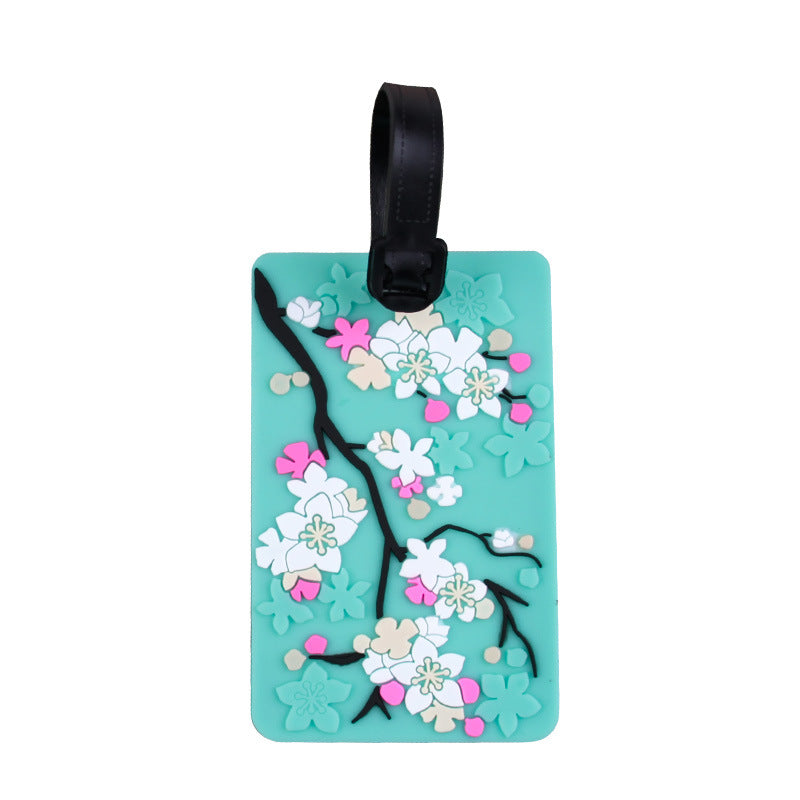 Floral Silicone Luggage Tag Stornfield