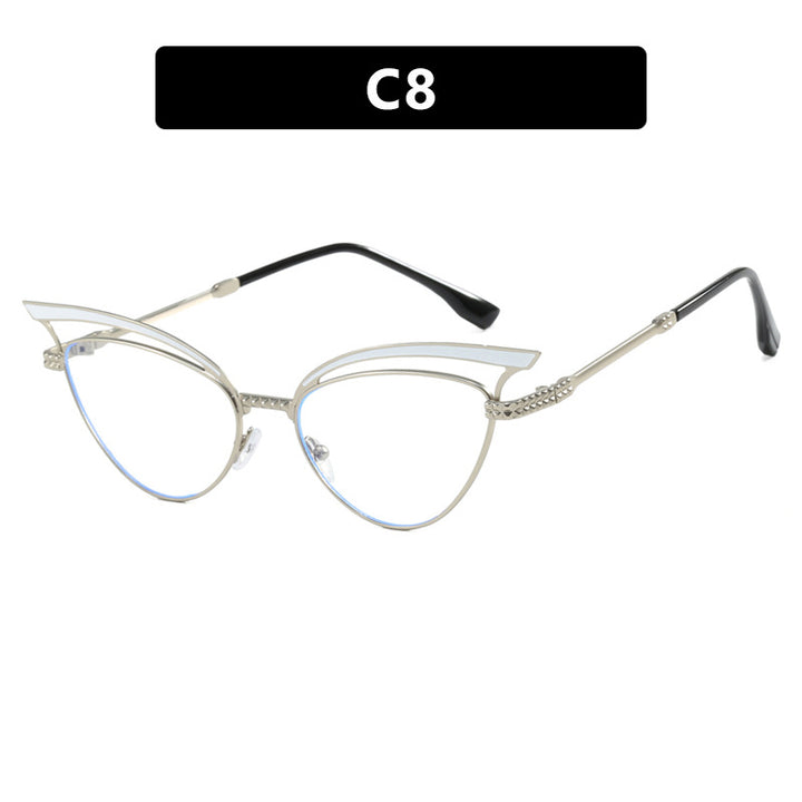 Women's Cat-Eye Glasses with Filigree Design Element Stornfield