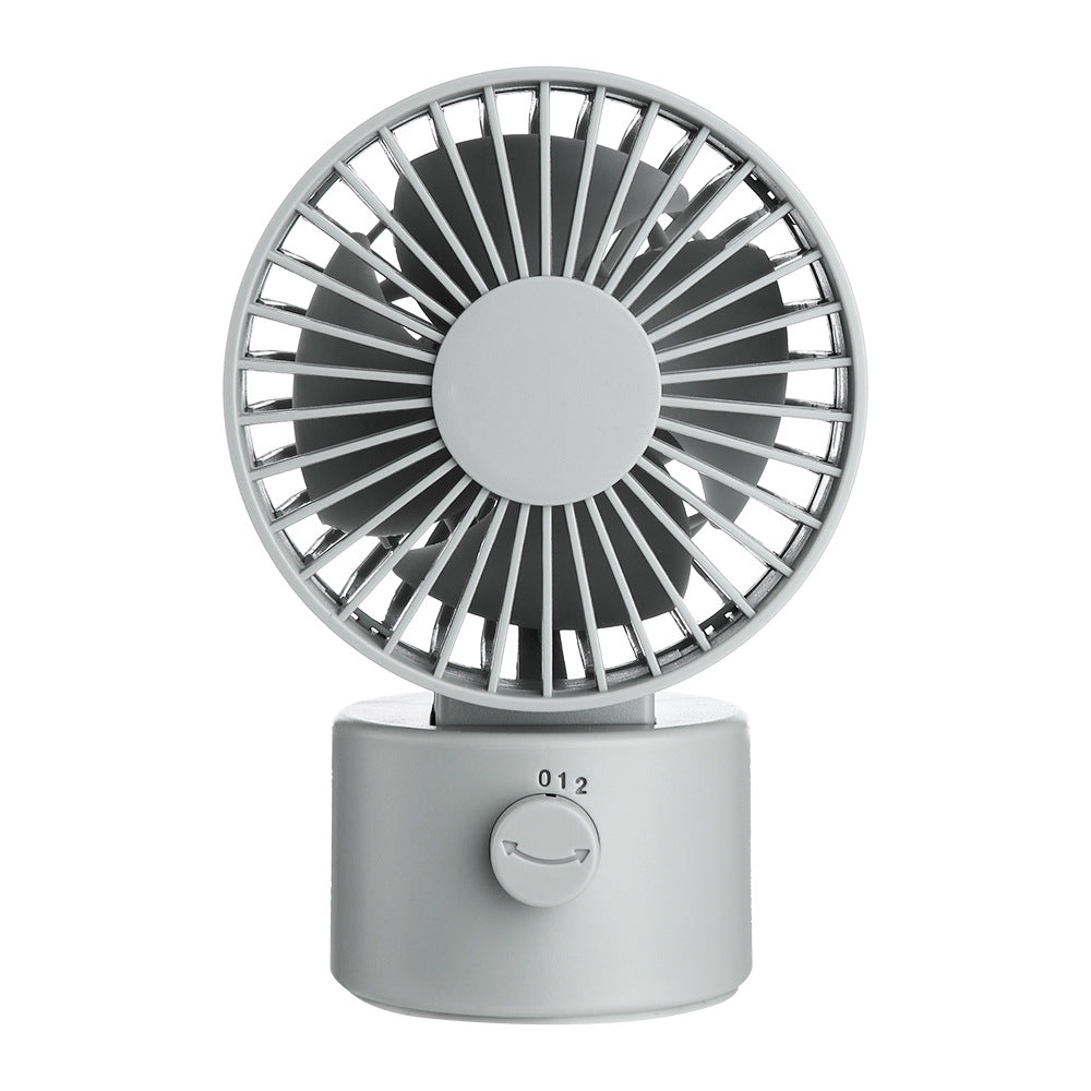 Unisex compact table fan with tiltable head and rechargeable battery Stornfield