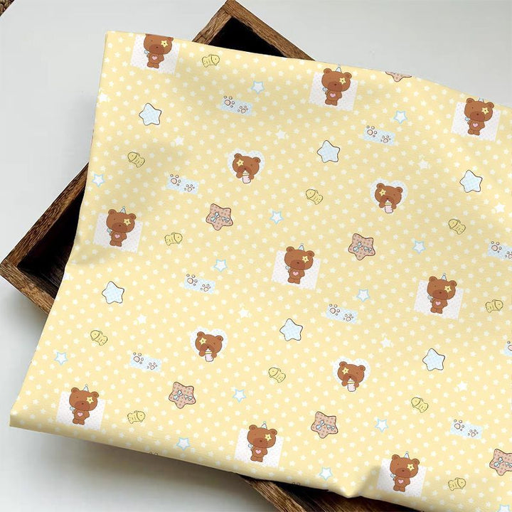 Cute Cartoon-Themed Fabric