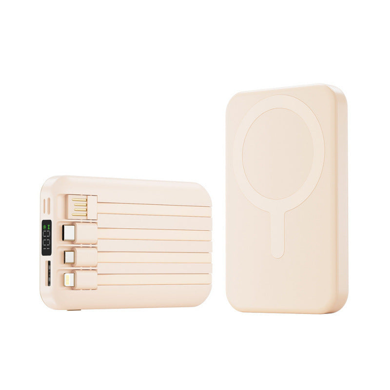Portable power bank with integrated cable speaker and fast charging function Stornfield