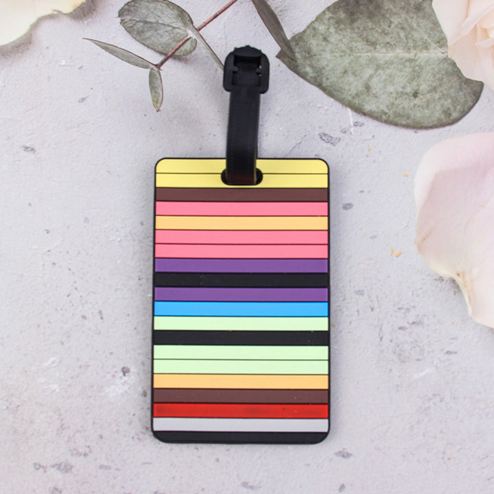Geometric Pattern Luggage Tag Stornfield