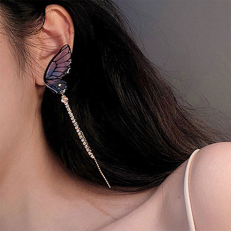 Artistic Butterfly-Inspired Dangle Earrings Stornfield