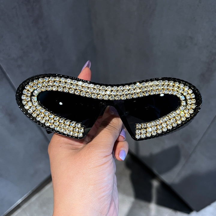 Ladies Glamorous Sunglasses with Sparkling Crystal Frame Stornfield 1780939152