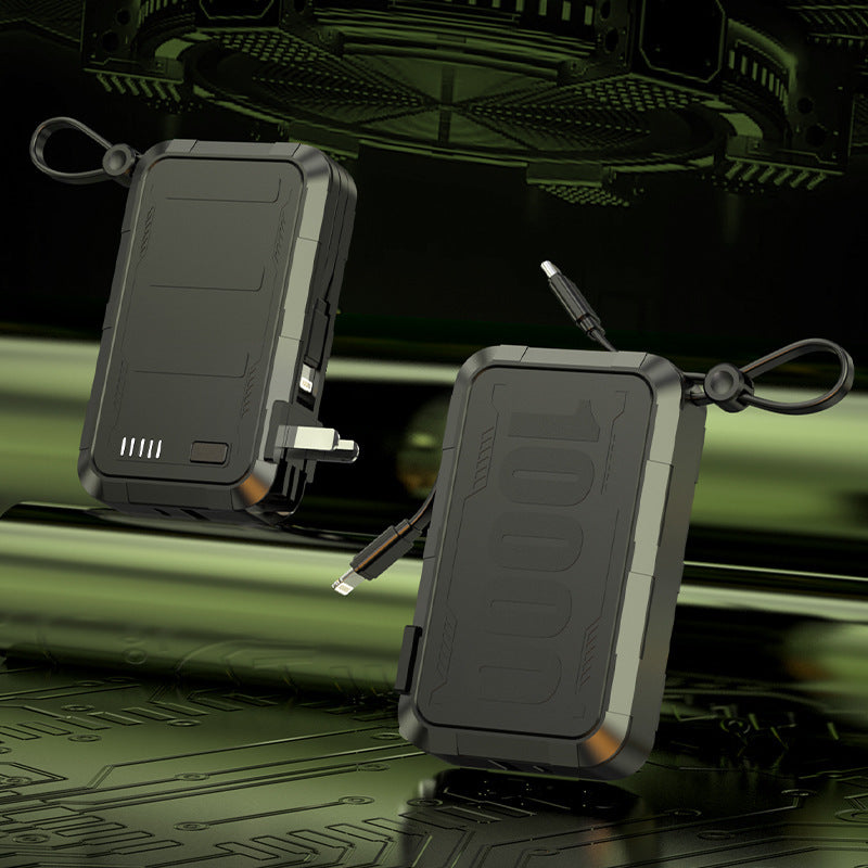 Portable power bank with robust housing and integrated fast charging function Stornfield
