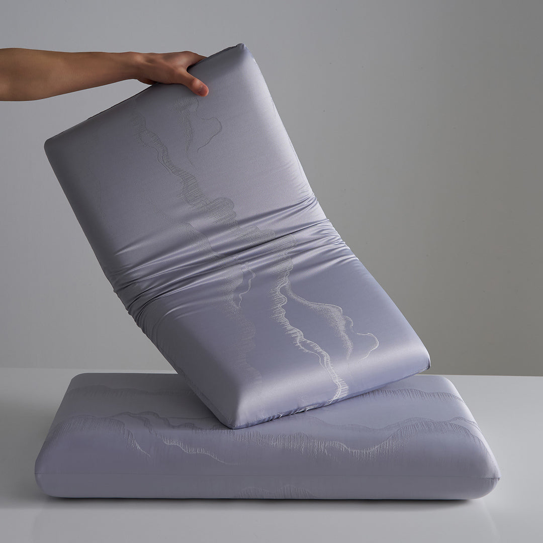 Ergonomic luxury pillow with gentle skin care technology Stornfield