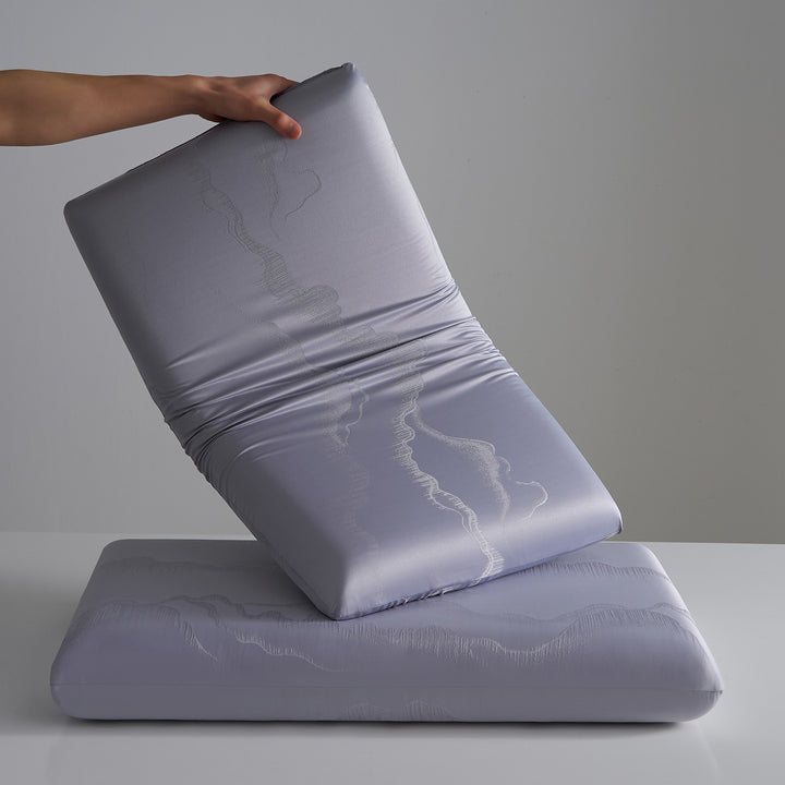 Ergonomic luxury pillow with gentle skin care technology Stornfield