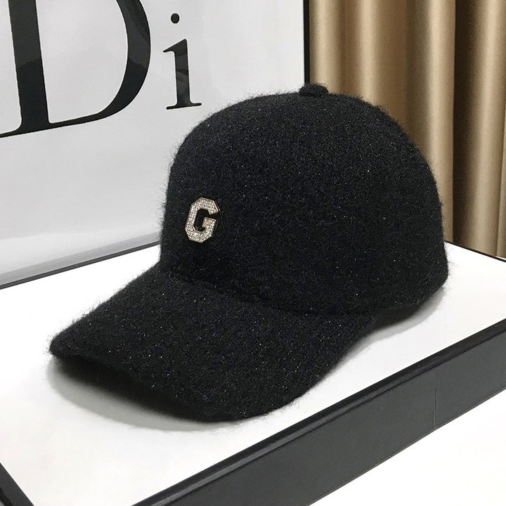Women's Elegant Textured Fleece Baseball Cap Stornfield