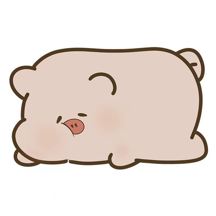 Cute Bunny-Themed Decorative Sticker