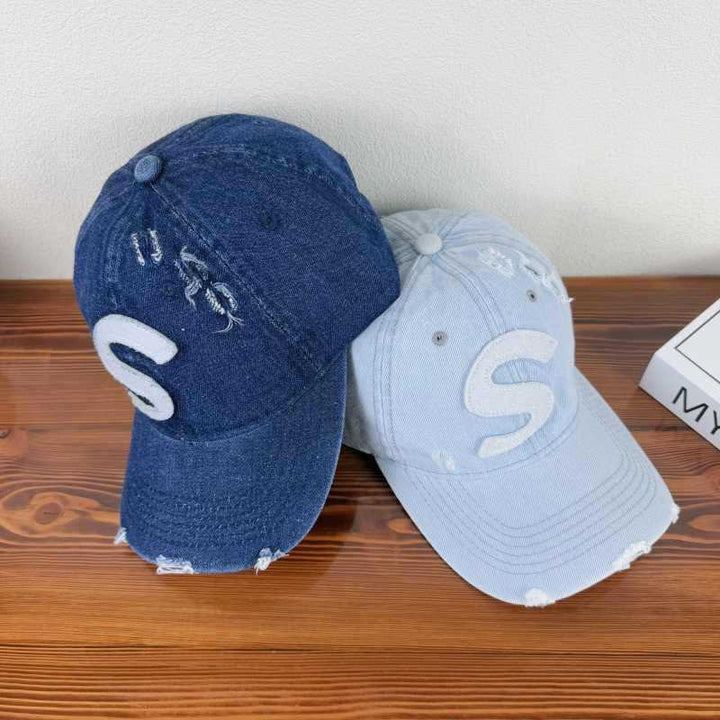 Men's Distressed Graphic Baseball Hat Stornfield