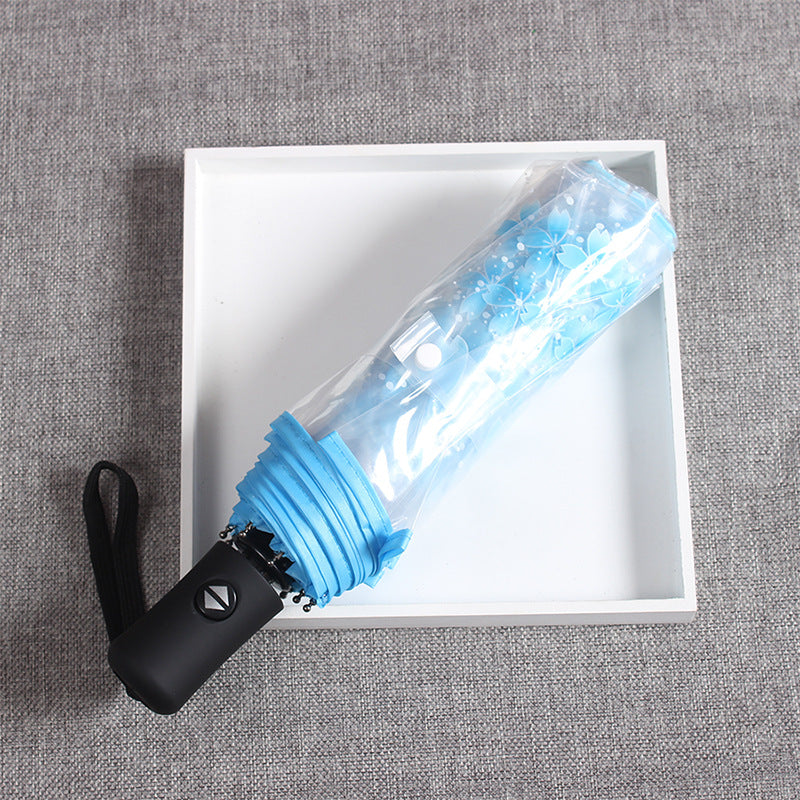 Women's elegant and portable umbrella with floral design Stornfield