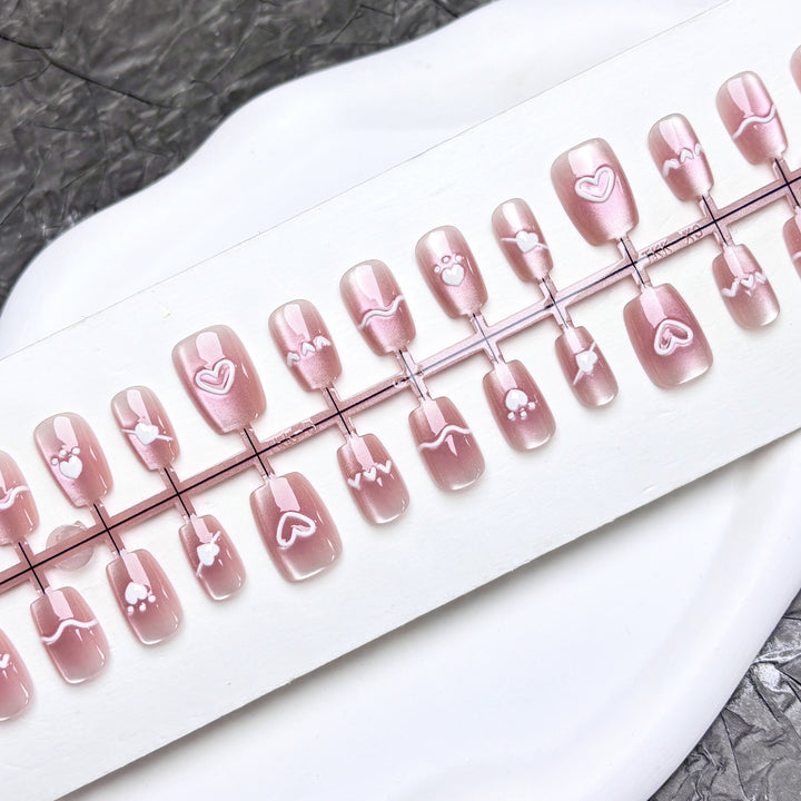 Elegant Ombre Art Press-On Nails