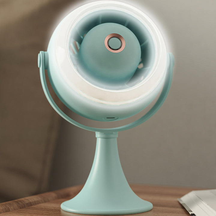 Ladies table fan in modern ball design Stornfield