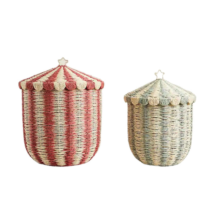 Decorative Woven Storage Canister Stornfield