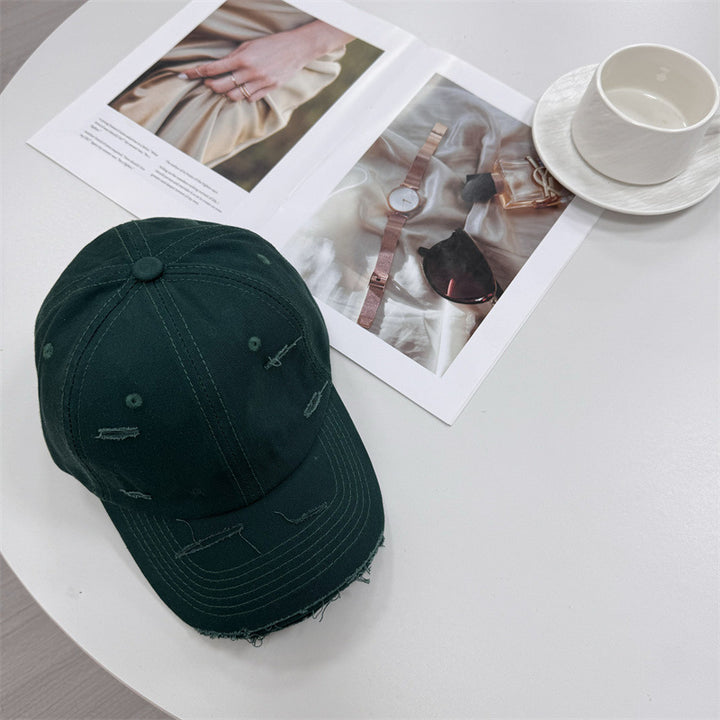 Men's Distressed Vintage-Style Baseball Cap Stornfield