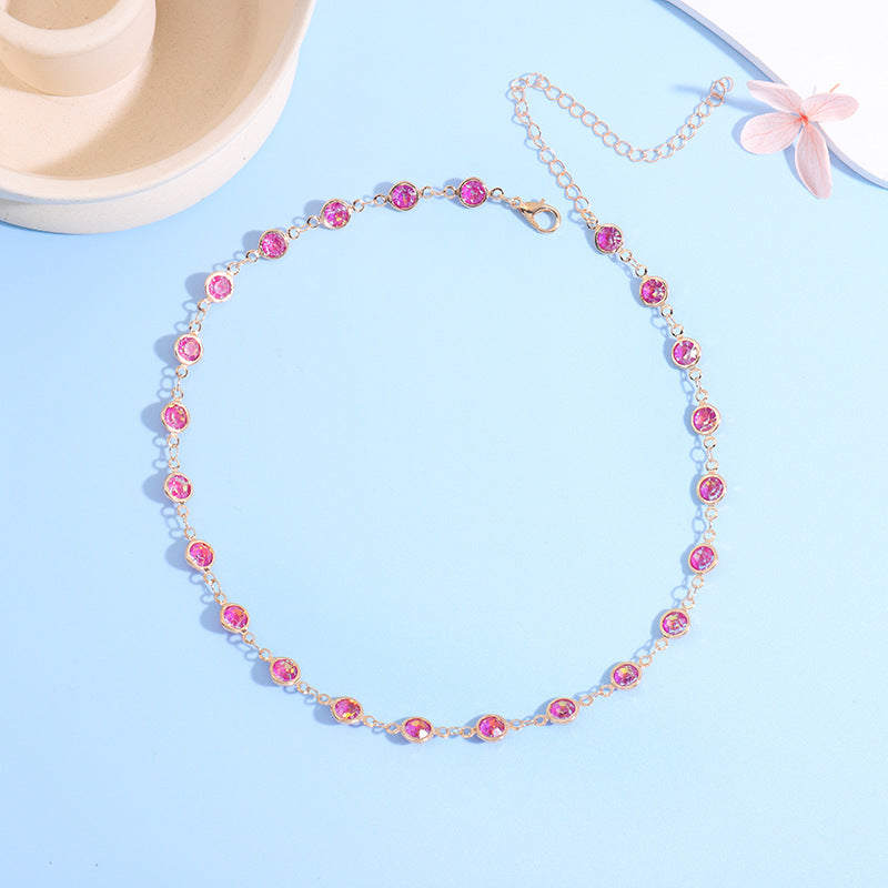 Sparkling Crystal Choker Necklace Stornfield