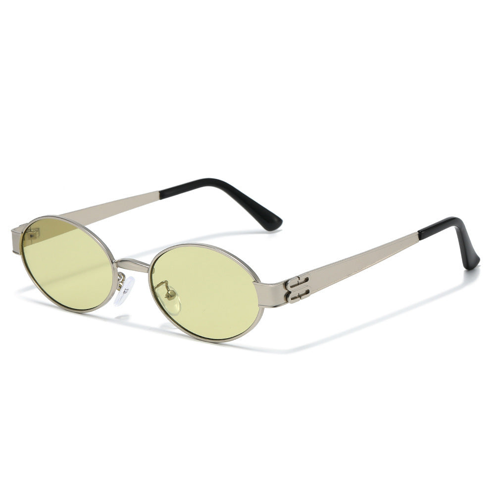 Vintage-Inspired Oval Sunglasses Stornfield