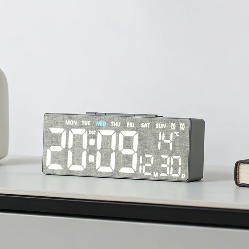 Digital alarm clock with temperature sensor and date display Stornfield