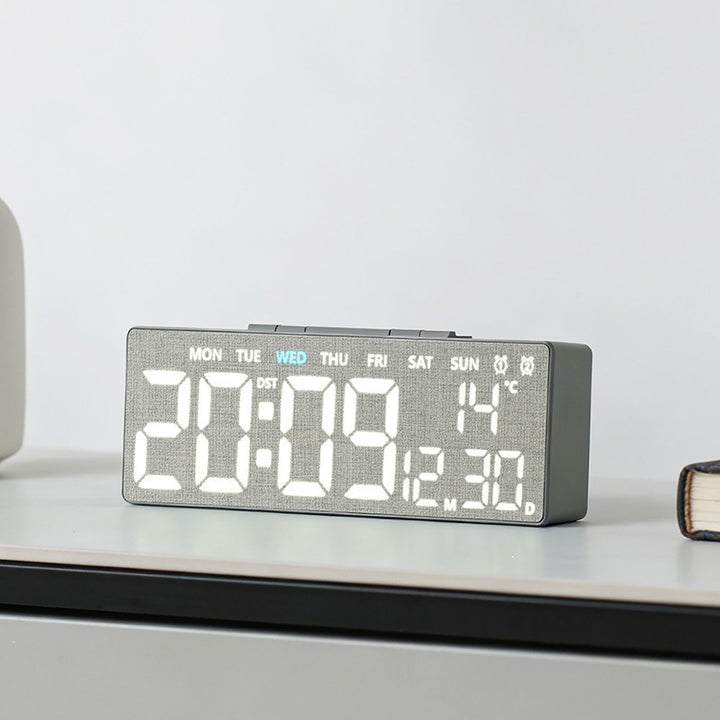 Digital alarm clock with temperature sensor and date display Stornfield