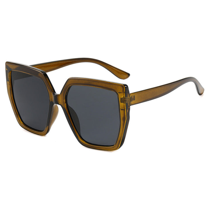 Ladies elegant oversized sunglasses with luxurious frame Stornfield