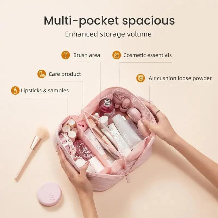 Cosmetic Storage Bag with Structured Design Stornfield