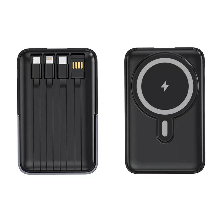 Powerbank with Integrated Wireless Charger and Multifunctional Ports Stornfield
