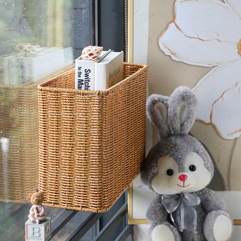 Unisex Rectangular Handwoven Storage Basket Stornfield